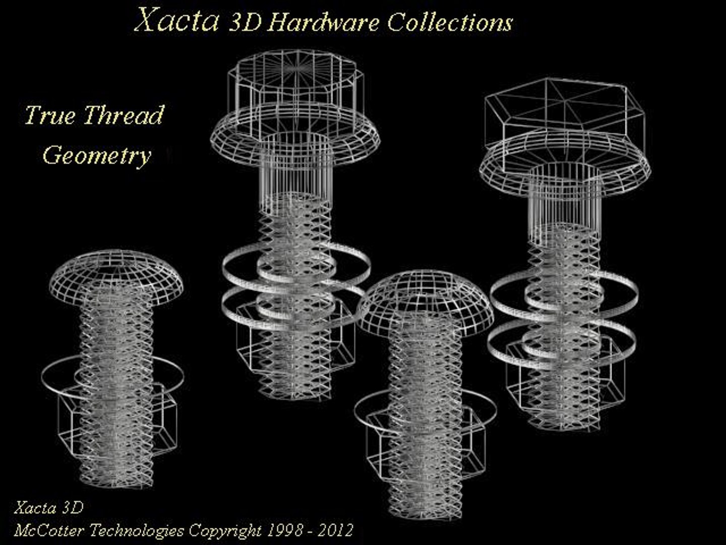 Basic Hardware Library 3d Model