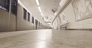 3D Train inside