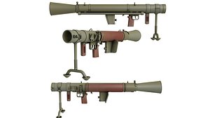 3D Gustaf M2 Anti Tank Launcher model