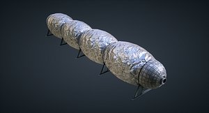 3D mars kitbash - tunel