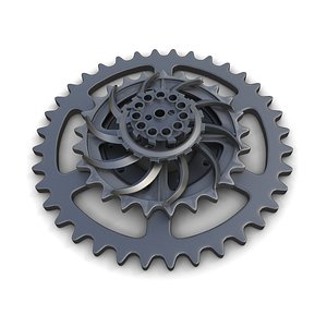 Steampunk Gears Set 01