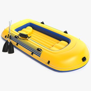 3D inflatable boat model