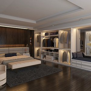 bedroom 3D model