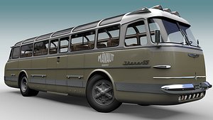 Ikarus Hungarian Long Distance Bus Gen-1 1955