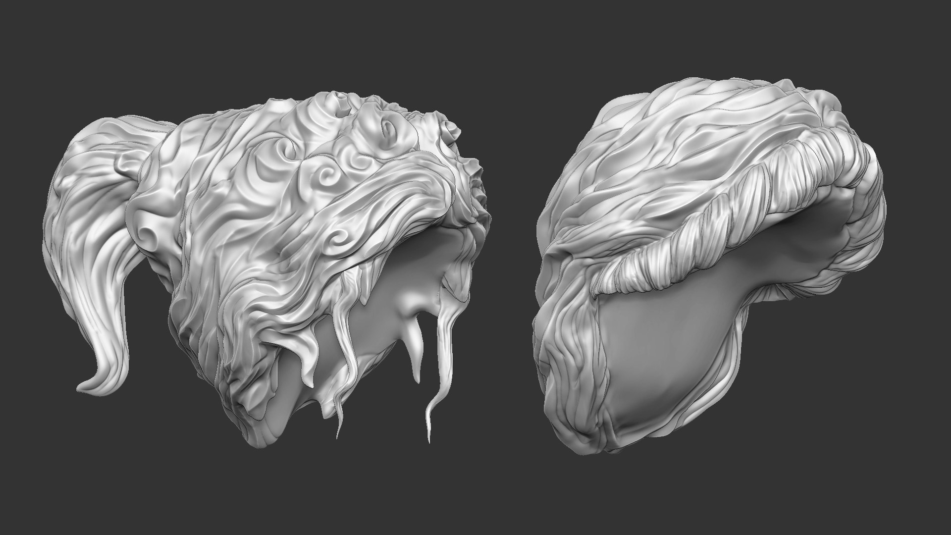 15 Female Greek Or Roman Statue Hair Styles And Hairdoo Midpoly IMM