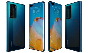 huawei p40 pro deep sea 3D model