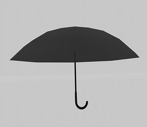 Animated umbrella BLEND  OBJ