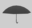 Animated umbrella BLEND  OBJ 3D model