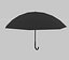 Animated umbrella BLEND  OBJ