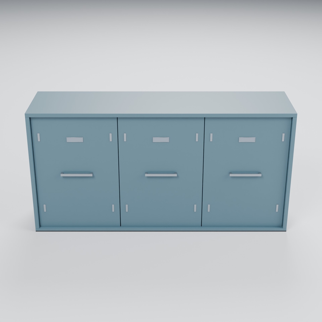 Painted Steel Storage Locker Bank - 1700 x 450 x 850 mm 3D model https://p.turbosquid.com/ts-thumb/bd/wNcWj1/zU/turntable/jpg/1788950733/1920x1080/turn_fit_q99/b5ae85462c92dc448091aec51d7315ea3f025b3c/turntable-1.jpg