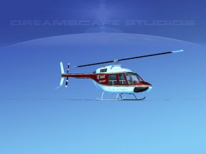 Bell 206 Jet Ranger Fire Dept