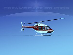 Bell 206 Jet Ranger Fire Dept