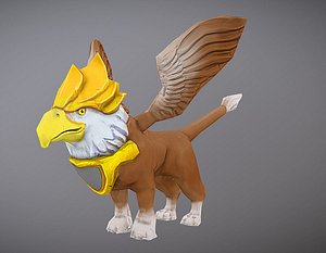 Lowpoly Gryphon