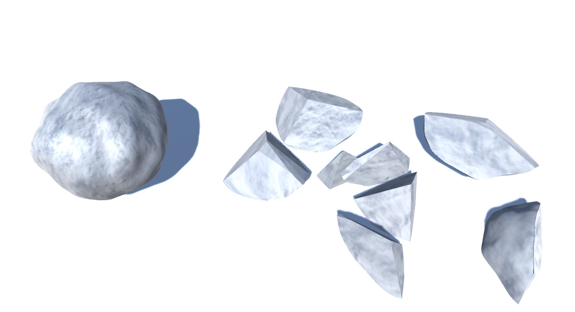 Snowball Breakable 3D Model - TurboSquid 1225364