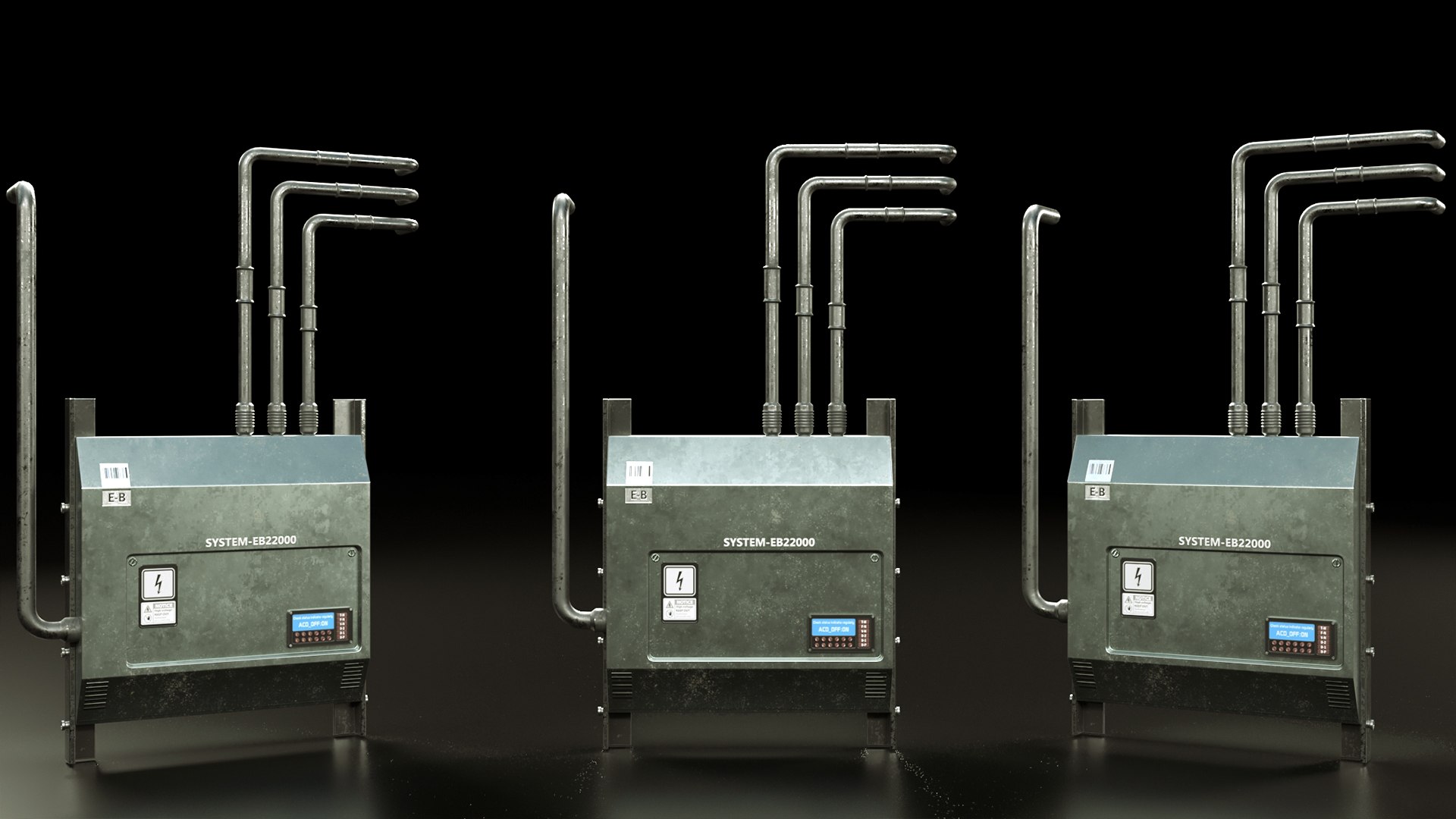 3D Electrical Boxes And Panels - TurboSquid 2336778