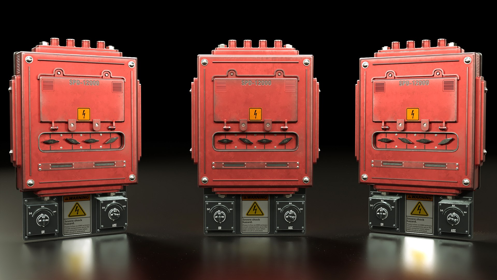 3D Electrical Boxes And Panels - TurboSquid 2336778