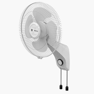 3D Wall Mounted Fan