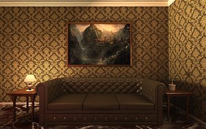 Leather sofa