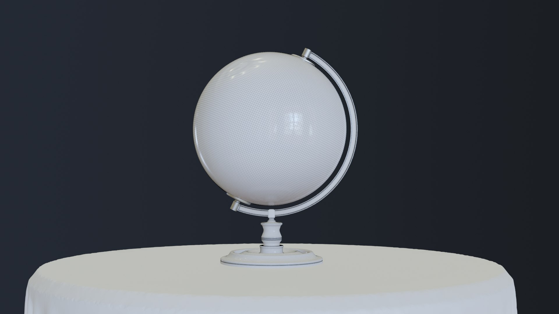 3D High Poly Globe - TurboSquid 2039722