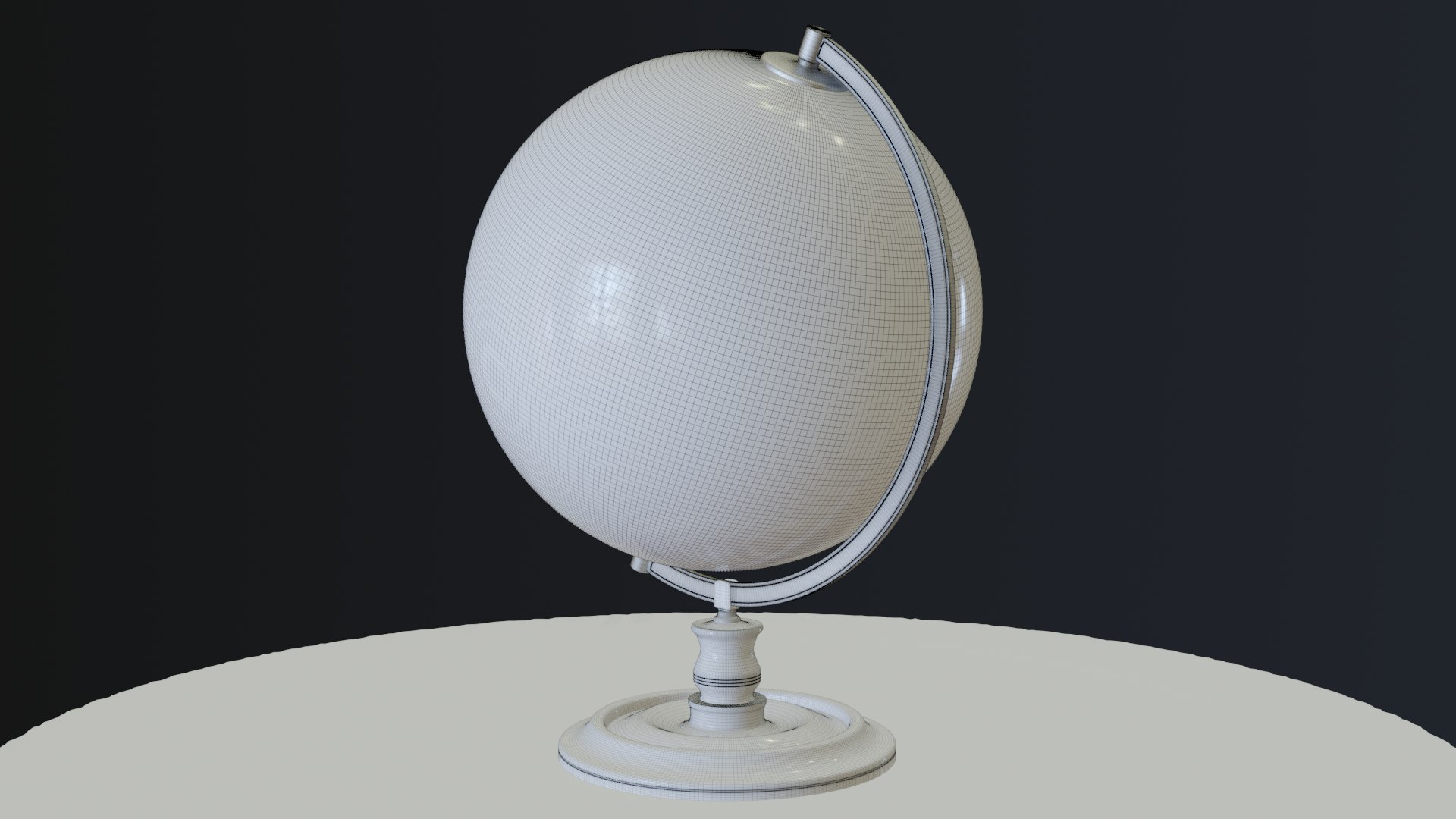 3D High Poly Globe - TurboSquid 2039722
