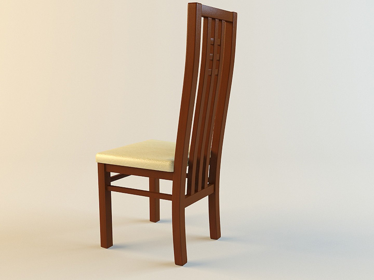 Chair Classical Kitchen 3d Model