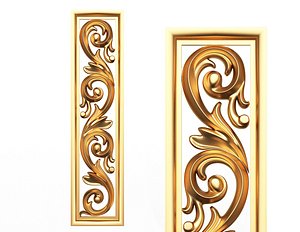 3D Decorative Panel model