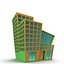 cartoon building 3d max