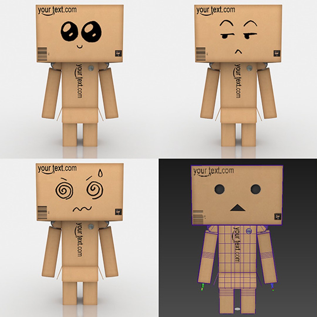 Danbo Rigged 3d Model