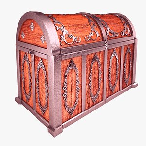 3d model chest animation