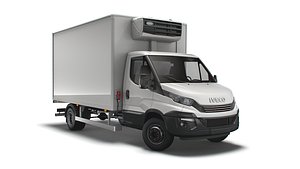 3D Iveco Dayli Refrigerated Rigid 2018 model