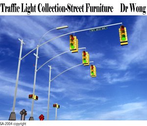 3d traffic light