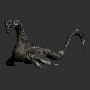 Leviathan monster 3D model