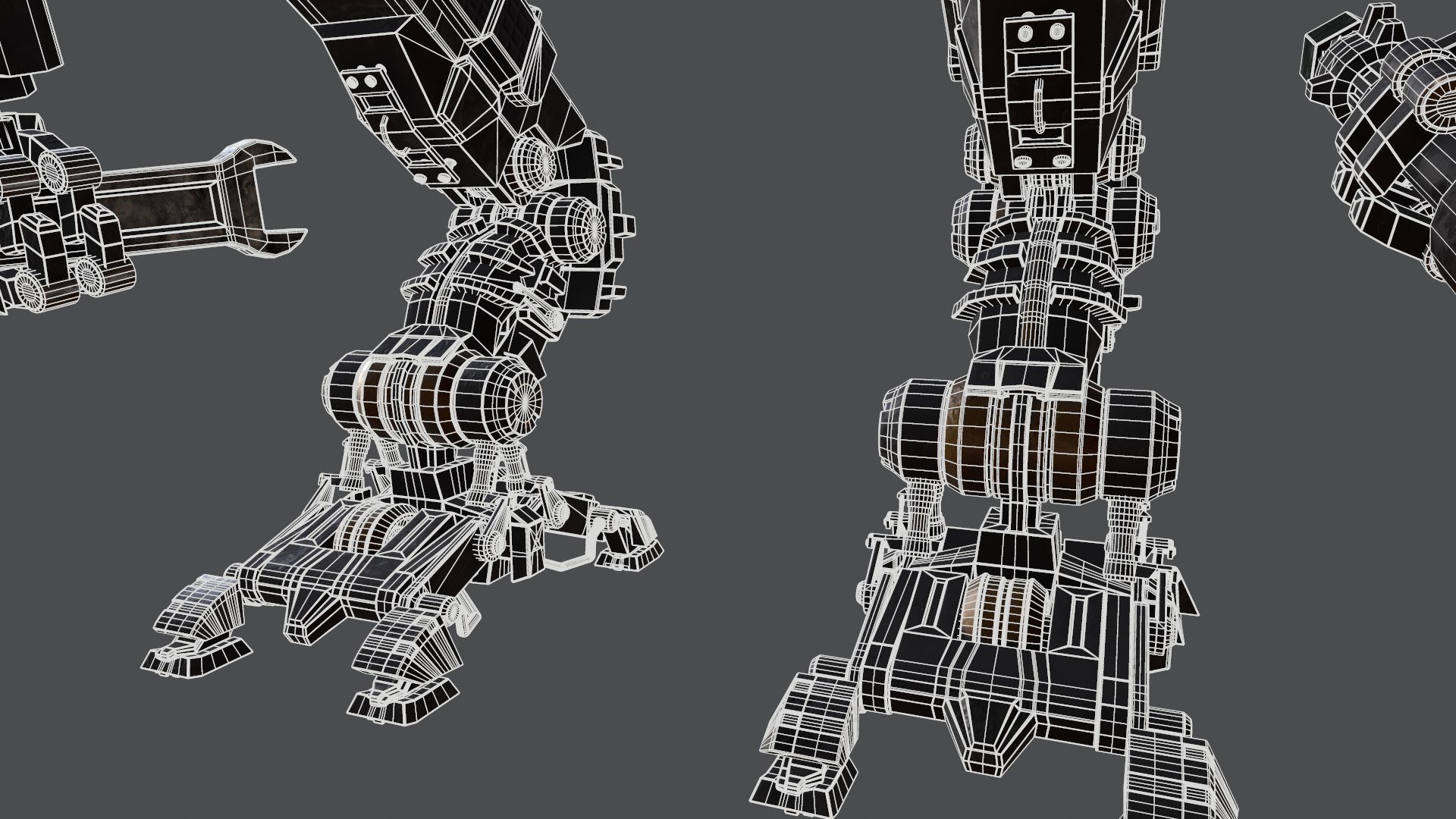 Mech 3D model - TurboSquid 1583045
