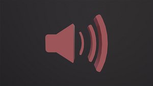 Web Icon Sound 3D model