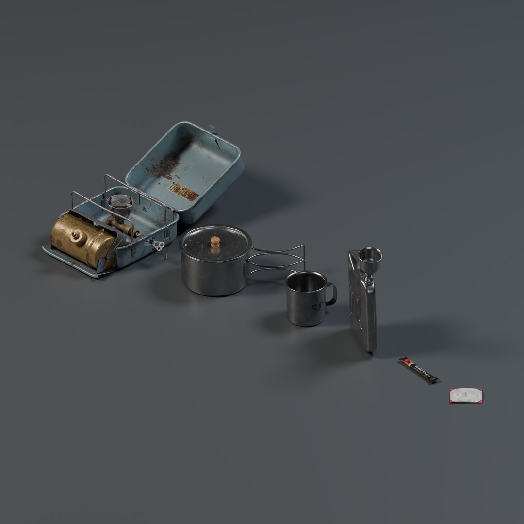 3D Vintage Camping Stove and Cook Set - 6 Props - Blender Cycles https://p.turbosquid.com/ts-thumb/be/YA7Tsl/7I/01_product/png/1789402726/1920x1080/fit_q87/bc256cdf641c9164e9465747a7a46c536fc50e70/01_product.jpg