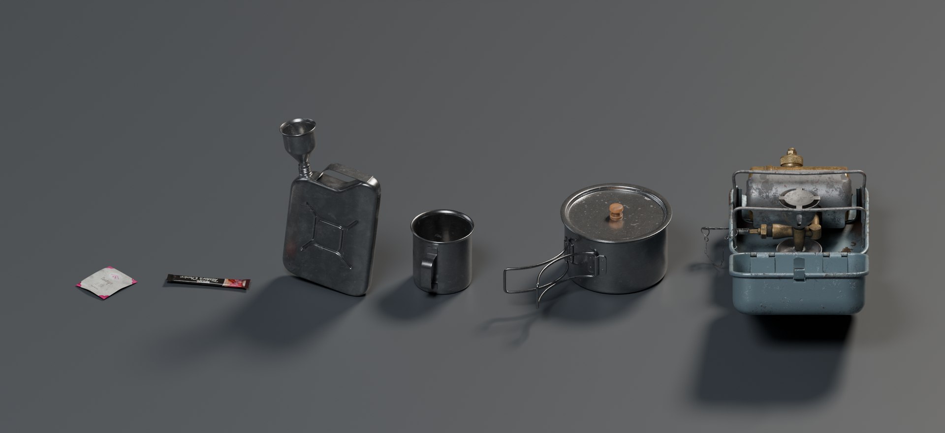 3D Vintage Camping Stove and Cook Set - 6 Props - Blender Cycles https://p.turbosquid.com/ts-thumb/be/YA7Tsl/pY/v6_10_rear/png/1789366896/1920x1080/fit_q87/3ad8f21f30f7ce86259b585fe7cf9f4a50b639dc/v6_10_rear.jpg