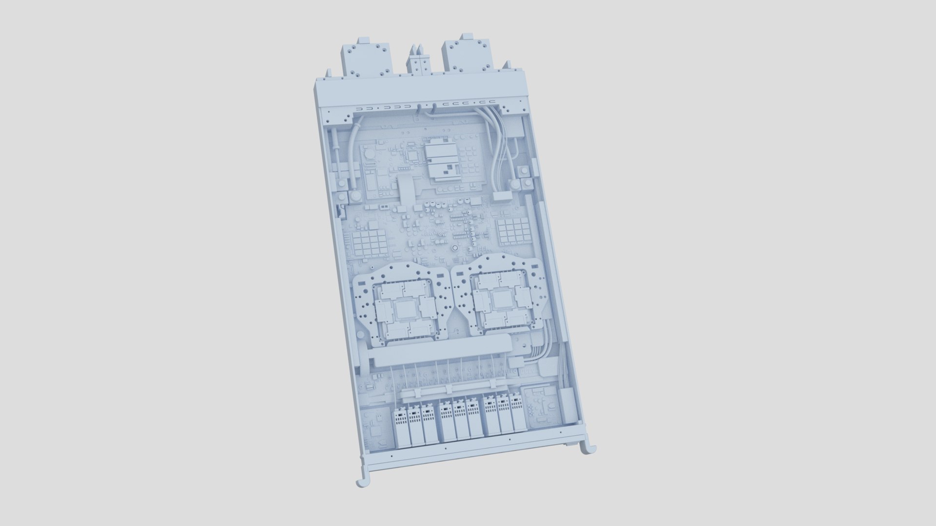 AI Server Switch Tray 3D Model  Data Center Module  PBR FBX OBJ STL model https://p.turbosquid.com/ts-thumb/be/Zdh3MJ/2z/socket51.385/jpg/1771776383/1920x1080/fit_q87/235f1998535f28a49ec96b4baff8d4e63922f6be/socket51.385.jpg