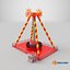 Detailed Pendulum Amusement Park Ride