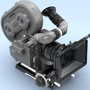 arriflex 435 extreme scanline 3d model