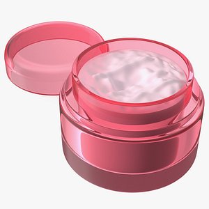 Rose Yogurt Face Cream 3D model