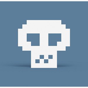 Pixel Skull