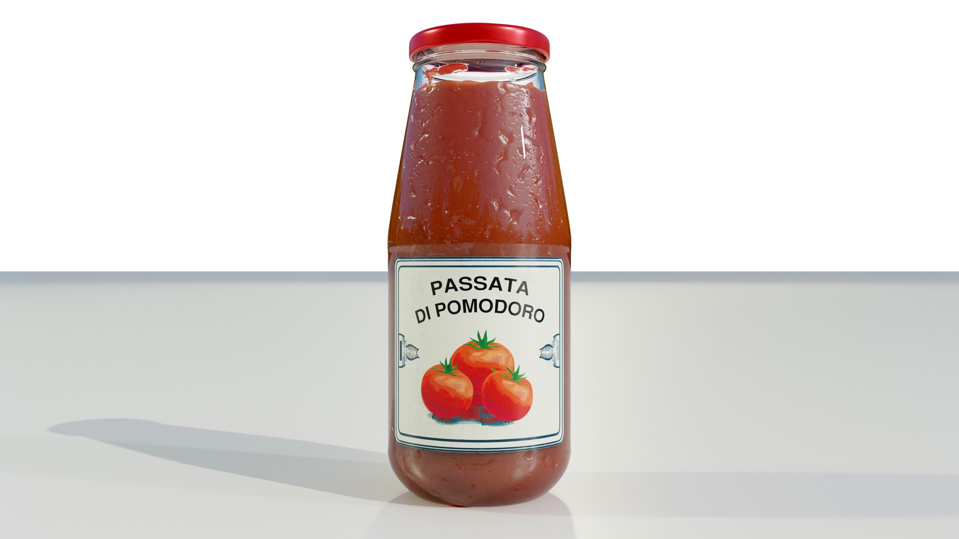 3D Model Tomato Sauce Bottle TurboSquid 2114224