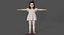 Hope Realistic Little Girl Rigged Character