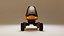 Vehículo futurista de ciencia ficción Mars Research Rover