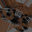 Vehículo futurista de ciencia ficción Mars Research Rover