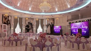 House of Celebrations ballroom - banquet hall 3D model
