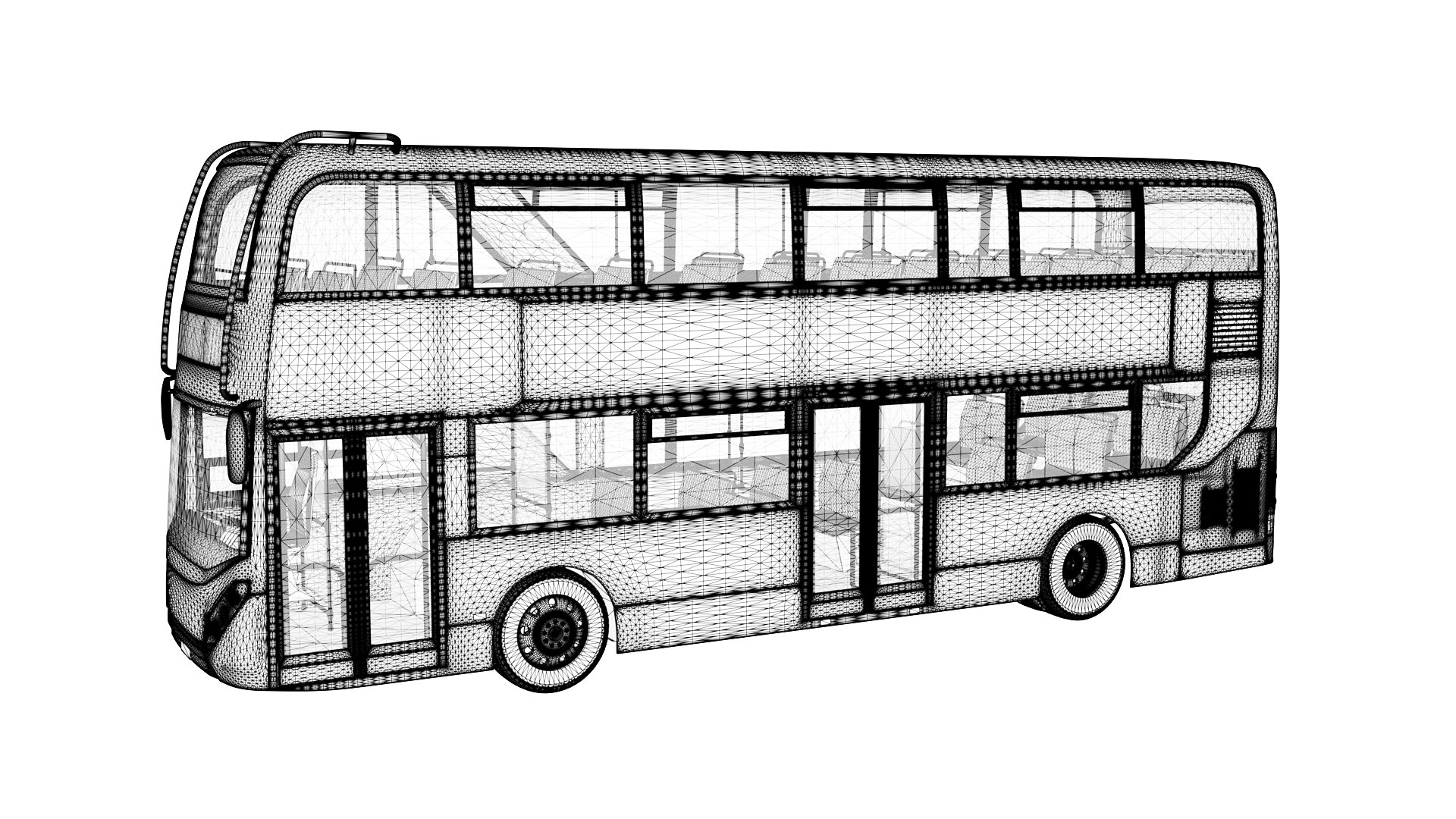 London Bus Arriva 3d Model