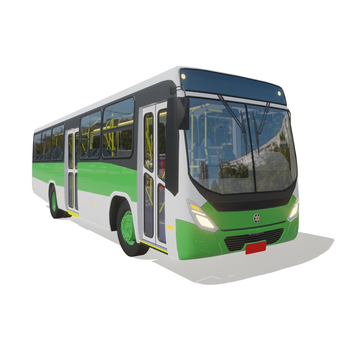 3D model Bus Marcopolo Viaggio G4 800 VR / AR / low-poly