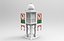 Qatar Clock Tower  Exact 3D Model