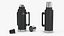 Stanley Classic Legendary Bottle Black 3D model